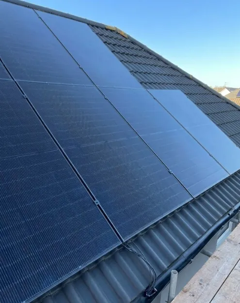 Solar PV installation by Maybury Energy Services